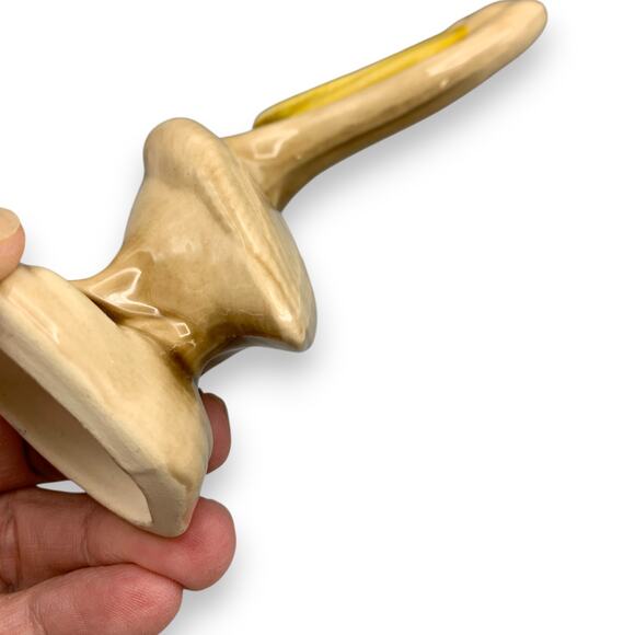 Vintage Pelican Figurine 5 Inches Tall Bird Ceramic Perched Beach Souvenir - Picture 6 of 8